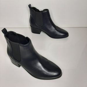 Black Slip On Ellie Chelsea Booties by A New Day